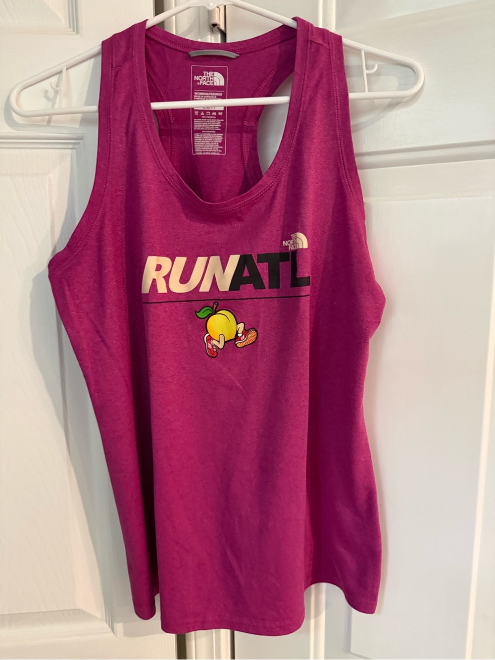 The North Face Magenta RUN ATL Graphic Tank